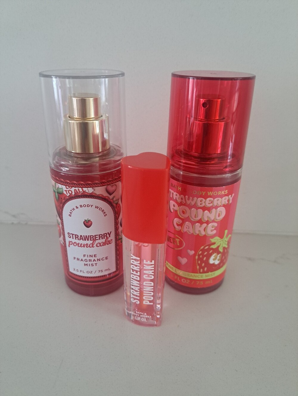BBW Strawberry pound cake bundle - New